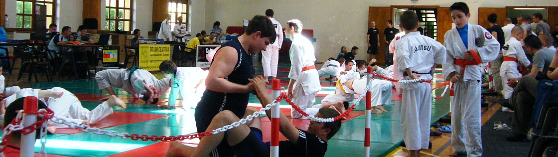 A grappling versenyszám először a ju jitsu versenyeinken volt