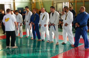 A Combat Grappling szám versenyzői
