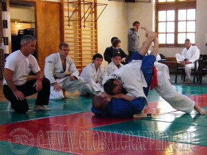 85 kg-os küzdelem dr. Boromisza Péter és Mátyus Benedek között
