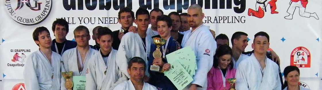 Dobogón a II. Gi Grappling csapatbajnokság helyezettjei