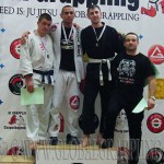 A Gi Grappling Felnőtt 75 kg kategória dobogója