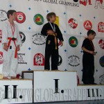 Gi Grappling Gyermek Fiú 30 kg. kategória dobogója
