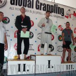 Gi Grappling Felnőtt férfi 75 kg. kategória dobogója