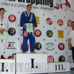 Gi Grappling Junior Fiú 66 kg. kategória dobogója