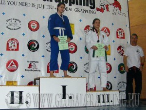 Gi Grappling Felnőtt Női 75 kg. kategória dobogója
