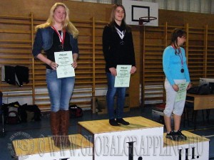 NoGi Grappling Felnőtt Női 65 kg. kategória dobogója