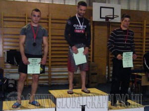 NoGi Grappling Felnőtt Férfi 75 kg. kategória dobogója