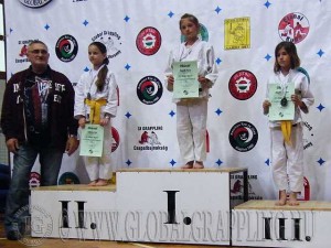 NoGi Grappling Junior Leány 47 kg. dobogója