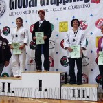 Gi Grappling Felnőtt Női 65 kg. dobogója