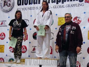 Gi Grappling Felnőtt Női 85 kg. dobogója