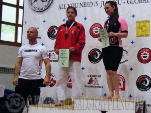 NoGi Grappling Kadet Leány 74 kg. dobogója