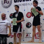 NoGi Grappling Junior Fiú 66 kg. dobogója