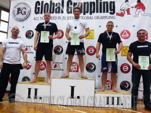 NoGi Grappling Felnőtt Férfi 95 kg. dobogója