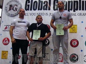 NoGi Grappling Felnőtt Férfi 105+ kg. dobogója