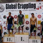 NoGi Grappling Felnőtt Férfi 75 kg. dobogója