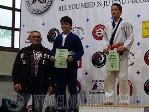 Gi Grappling ifjúsági Fiú 53 kg. dobogója