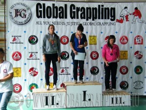 Gi Grappling Felnőtt Női 71 kg. dobogója