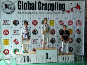 Gi Grappling Ifjúsági1 Fiú 41 kg. dobogója