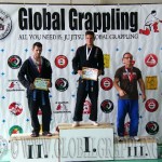 Gi Grappling Felnőtt Férfi 75 kg. dobogója