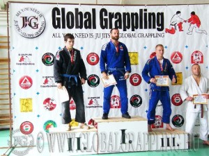 Gi Grappling Felnőtt Férfi 85 kg. dobogója