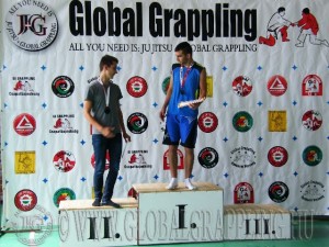 NoGi Grappling Junior Fiú 63 kg. dobogója