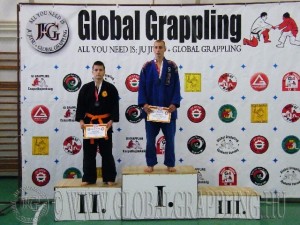 Combat Grappling Junior Fiú 71 kg. dobogója