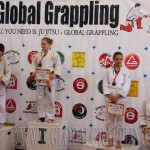 A Gi Grappling Ifjúsági1 Leány 48+ kg. kategória dobogója