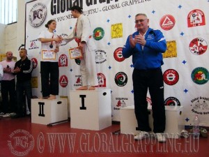 A Gi Grappling Felnőtt Női 71 kg. kategória dobogója