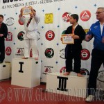 A Gi Grappling Gyermek1 Fiú 40+ kg. kategória dobogója