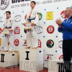 A Gi Grappling Ifjúsági1 Fiú 53 kg. kategória dobogója