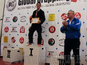 A Gi Grappling Junior Fiú 63 kg. kategória dobogója