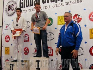 A Gi Grappling Junior Fiú 79 kg. kategória dobogója
