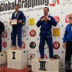 A Gi Grappling Felnőtt Férfi 85 kg. kategória dobogója