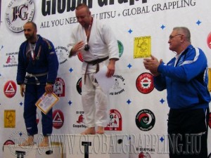 A Gi Grappling Senior Férfi 85 kg. kategória dobogója