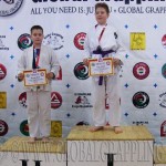 A Gi Grappling Gyermek 2 55 kg dobogója