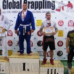 A Gi Grappling Felnőtt Férfi 105 kg. kategória dobogója