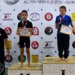 A NoGi Grappling Gyermek1 Fiú 35 kg. kategória dobogója