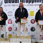 A Combat Grappling Felnőtt Férfi 105 kg. kategória dobogója