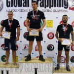 A NoGi Grappling Felnőtt Férfi 95 kg. kategória dobogója