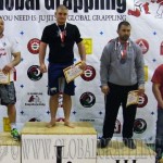 A NoGiGrappling Felnőtt Férfi 105 kg. kategória dobogója