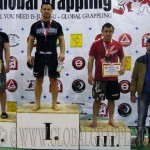 A NoGiGrappling Felnőtt Férfi 85 kg. kategória dobogója
