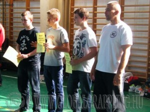 Balról jobbra: Gyenes Ádám, Mazzag Amadeusz, Bóta Zsolt Richárd