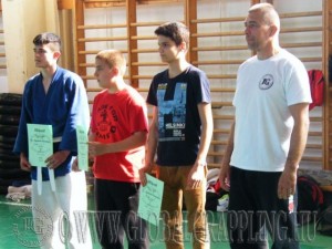 Balról jobbra: Vörös Balázs, Fekete Márk, Solnai Dénes