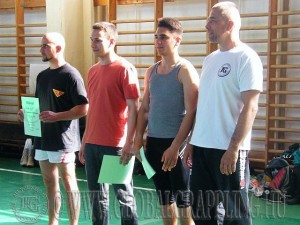 Balról jobbra: Molnár Ádám, Fodor Levente, Radics Márk