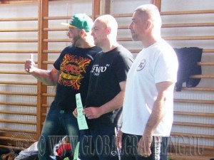 Balról jobbra: Horváth Péter Szindbád, Majoros László