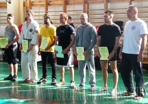 Balról jobbra: Radics Márk, Fekete Attila, Szabó Tamás, Bognár Márk, Fekete Dániel, Dencinger Dávid