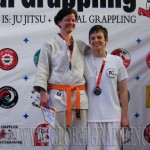 A Gi Grappling Felnőtt Női 64 kg dobogója