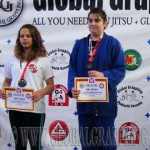 A Gi Grappling Ifjúsági 1 Leány 48+ kg dobogója