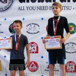 A NoGi Grappling Ifjúsági 1 Fiú 41 kg dobogója