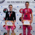 A NoGi Grappling Ifjúsági 2 Leány 48 kg dobogója